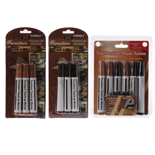 Wood Repair System Kit Filler Sticks Touch Up Marker Floor Furniture Scratch Fix